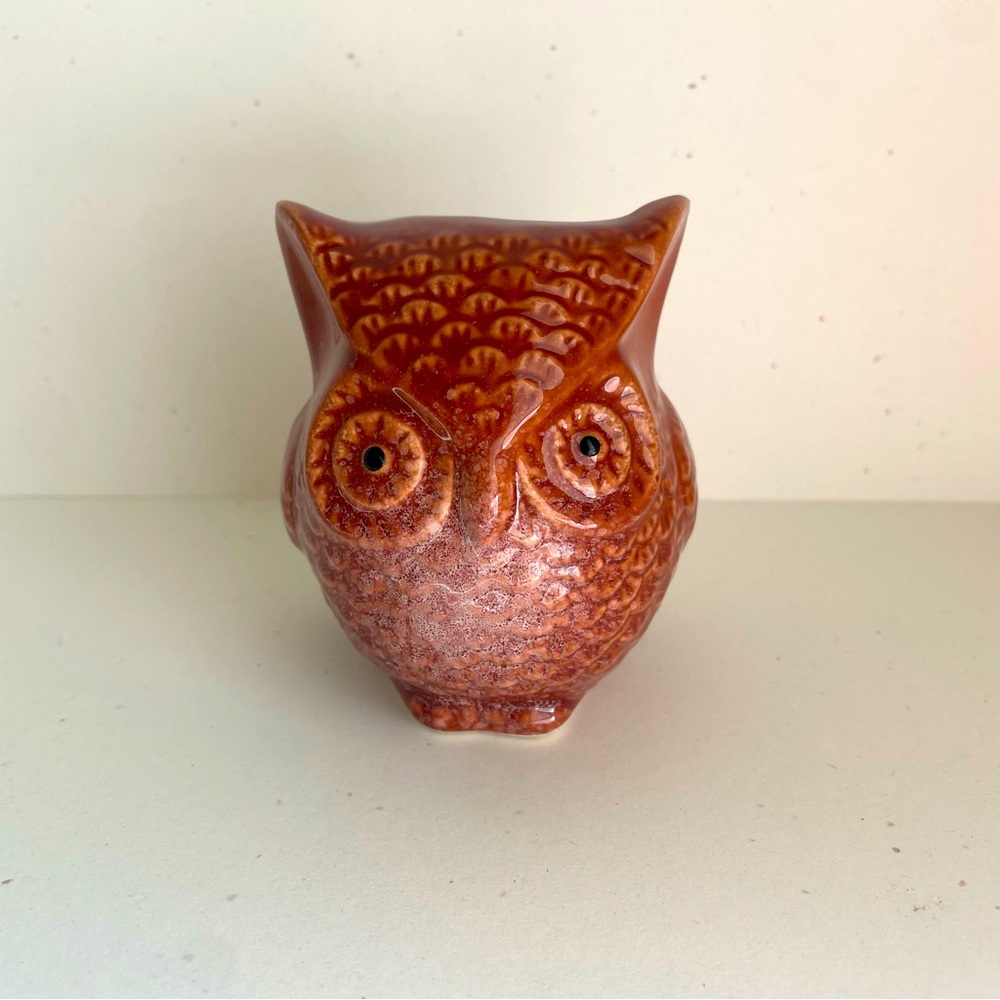 VNTG Small Owl Figurine
